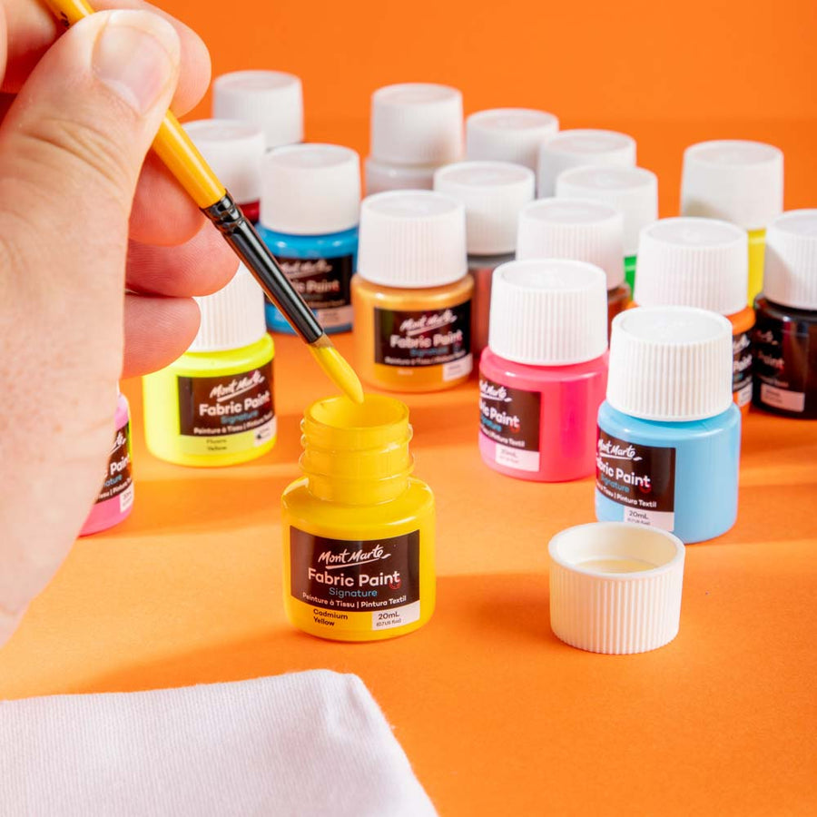 Mont Marte Fabric Paint – Signature 20pc x 20ml