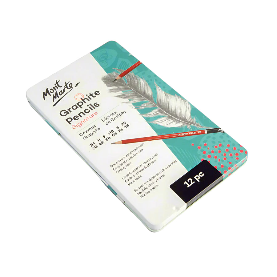 Mont Marte - Graphite Pencils Signature Set Of 12