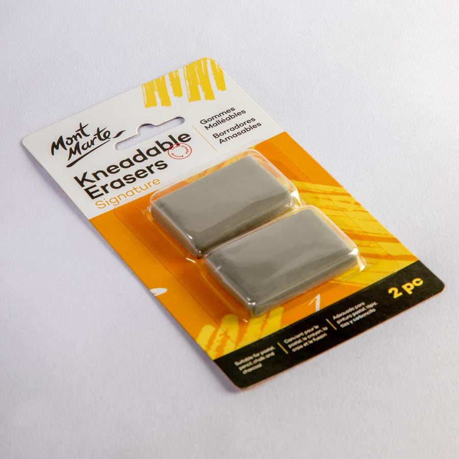 Mont Marte - Kneadable Erasers Set - 2 pcs