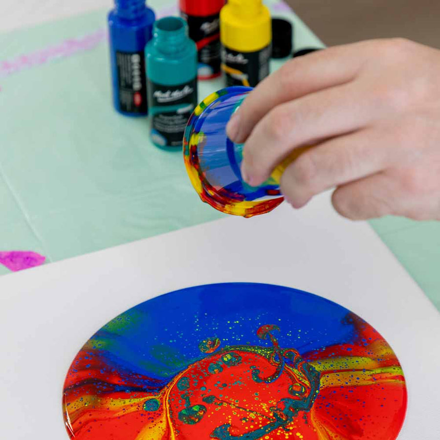 Mont Marte SuperCell Pouring Paint Kit Premium 67pc