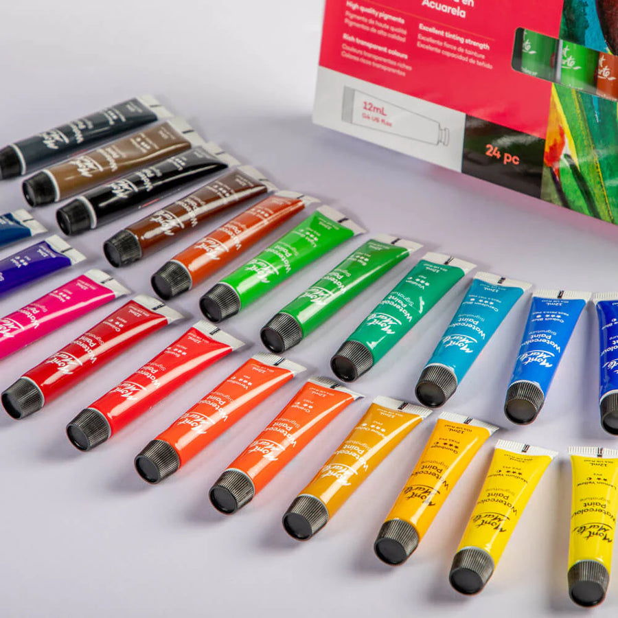 Mont Marte - Watercolour Paints Signature 24pc (12ml)