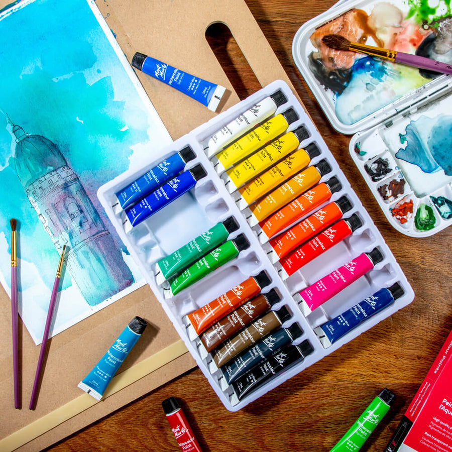 Mont Marte - Watercolour Paints Signature 24pc (12ml)