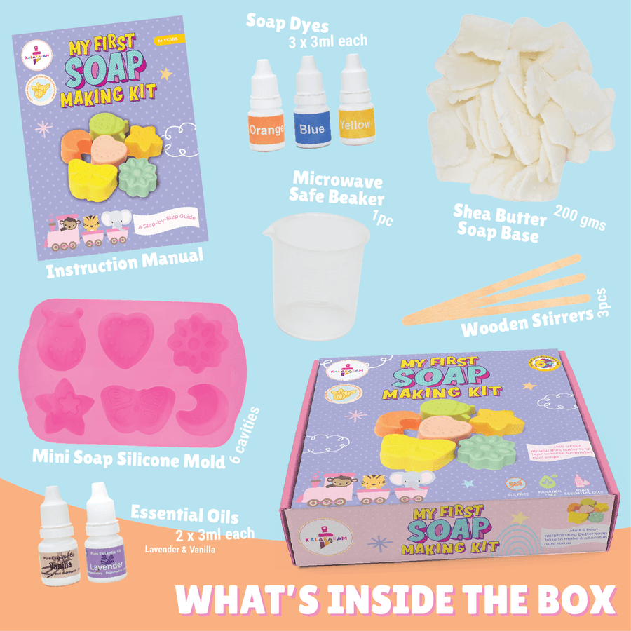 Kalakaram - My First Soap Making Kit | Beginner-Friendly DIY Kit