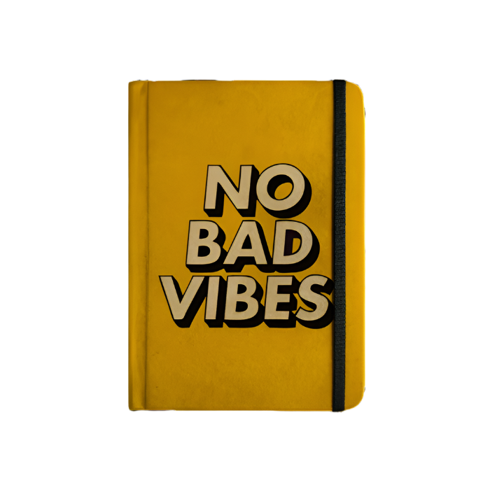 MOOCH – No Bad Vibes A6 Plain Diary | 120 GSM