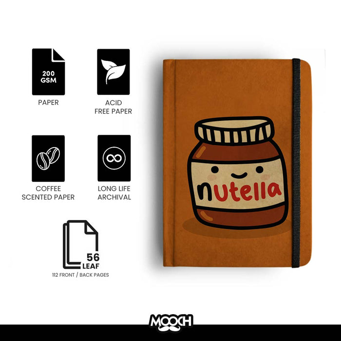 Mooch Handmade Diary “Nutella Jar” – A5