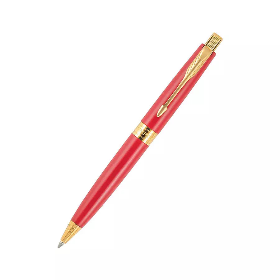 parker-aster-matte-red-gt-ballpoint-pen-front-view
