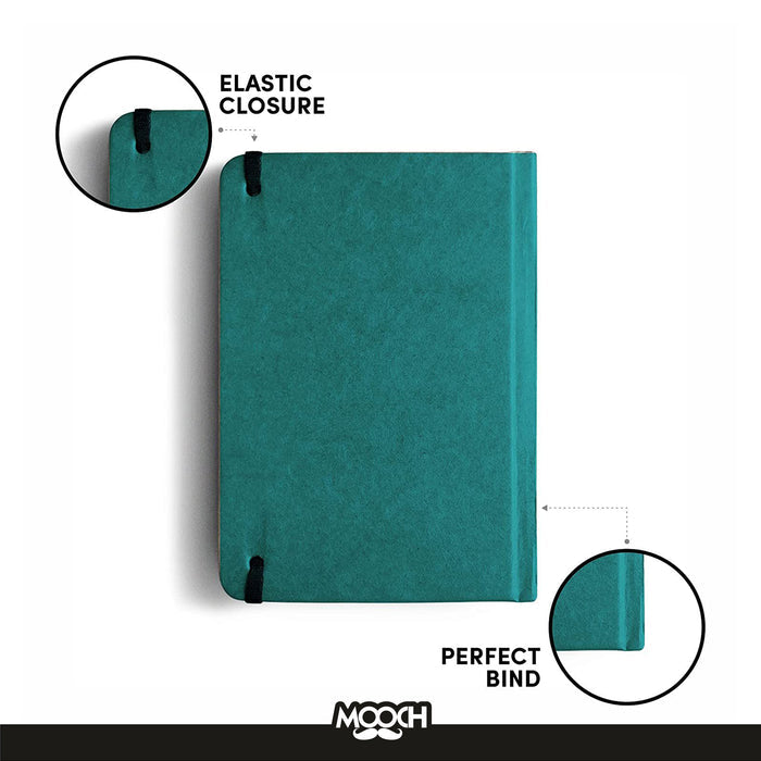 MOOCH – "Oh Shoot" A6 Plain Diary | Buff Cartridge