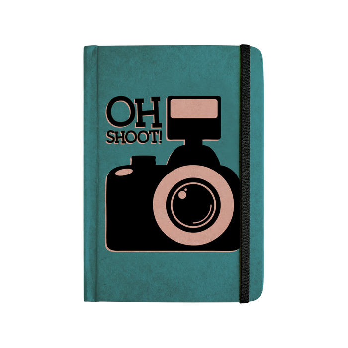 MOOCH – "Oh Shoot" A6 Plain Diary | Buff Cartridge