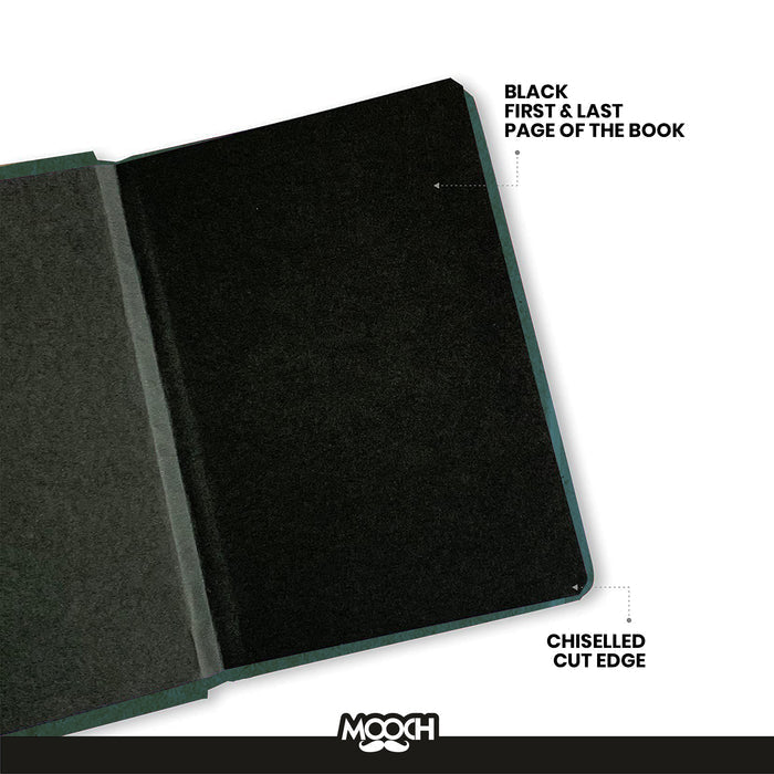 MOOCH – "Oh Shoot" A6 Plain Diary | Buff Cartridge