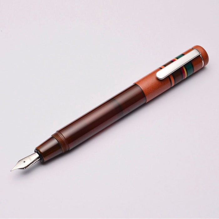 Opus 88 Fantasia Fountain Pen – Brick Red