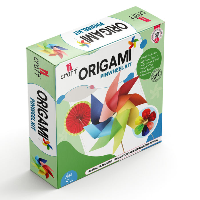 iCraft DIY Origami Pinwheel Kit