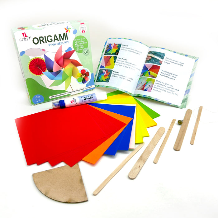 iCraft DIY Origami Pinwheel Kit