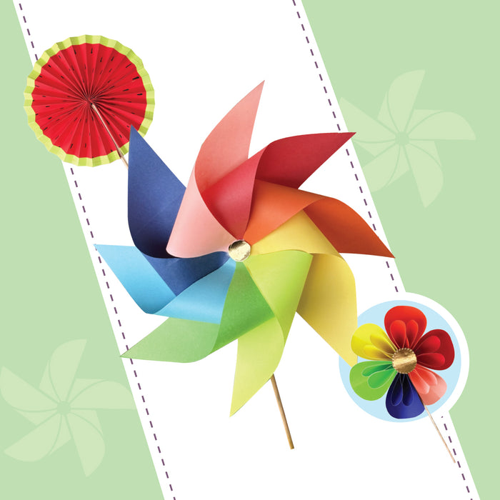 iCraft DIY Origami Pinwheel Kit