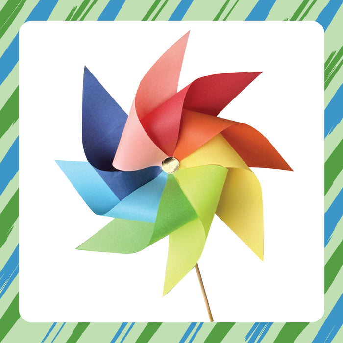 iCraft DIY Origami Pinwheel Kit