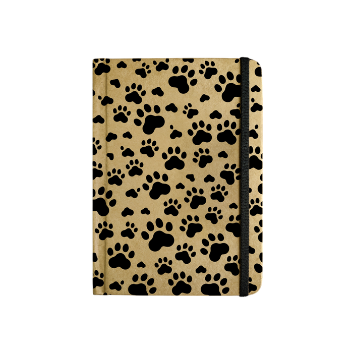MOOCH – Paw Print A5 Diary | Buff Cartridge Paper | 120 GSM