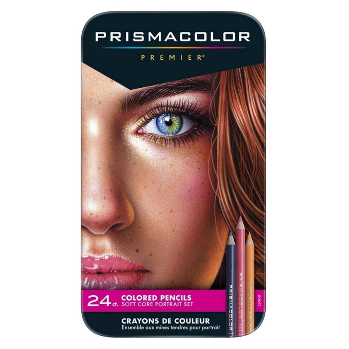 Prismacolor Premier Color Pencil Set of 24 - Portrait