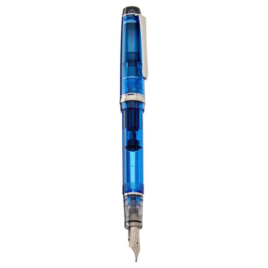 PILOT Fountain Pen Custom Heritage 92 Transparent Blue Body