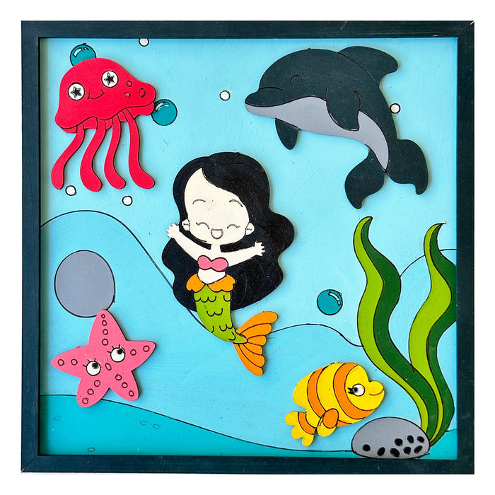 iCraft DIY Creative Seascape Painter's Kit – Underwater-Themed