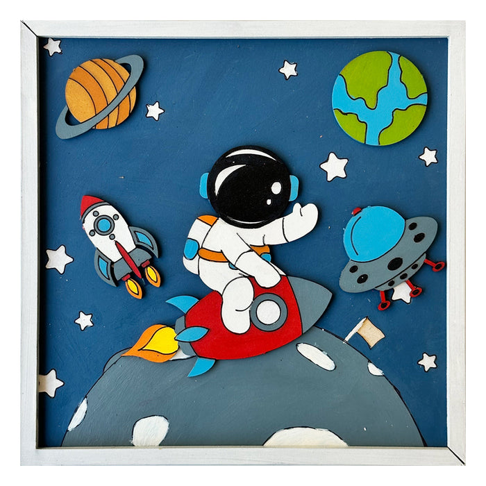 iCraft DIY Moon Landing Painter's Kit – Outer Space-Themed