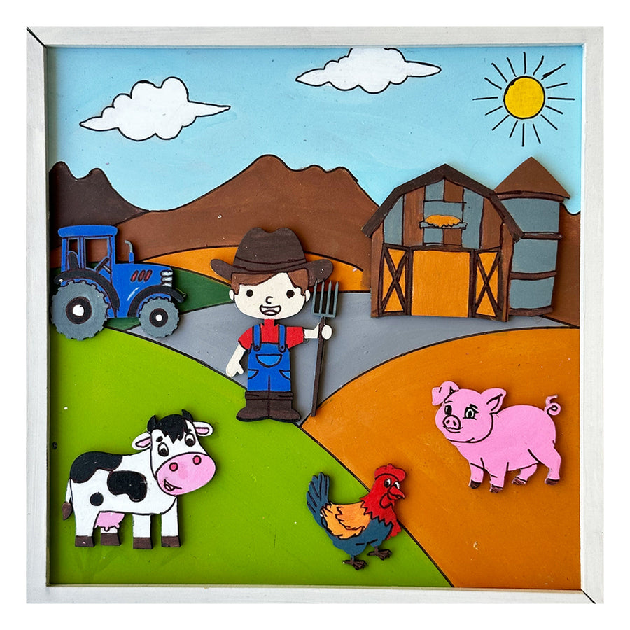 iCraft DIY Countryside Canvas Painter's Kit