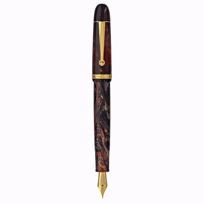 Penlux Masterpiece Grande Wave Marble GT Fountain Pen – Medium Nib