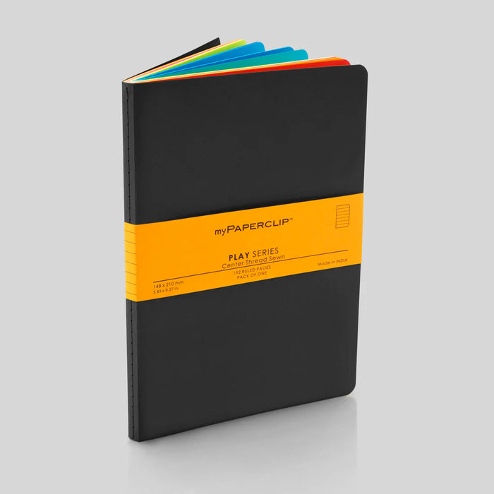 myPAPERCLIP Play Series A5 Notebook – FSC Certified Dali Cover, 192 Pages