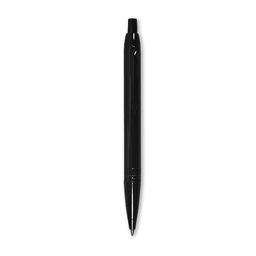 parker-odyssey-lacque-black-(black-metal-trim)-ballpoint-pen-side-view