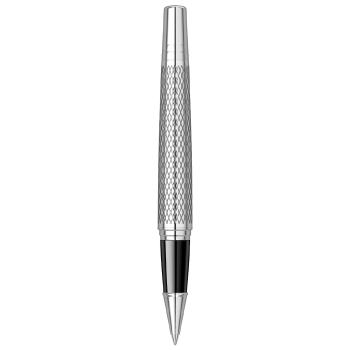 Scrikss Pera 477 Rollerball Pen – Black Chrome CT