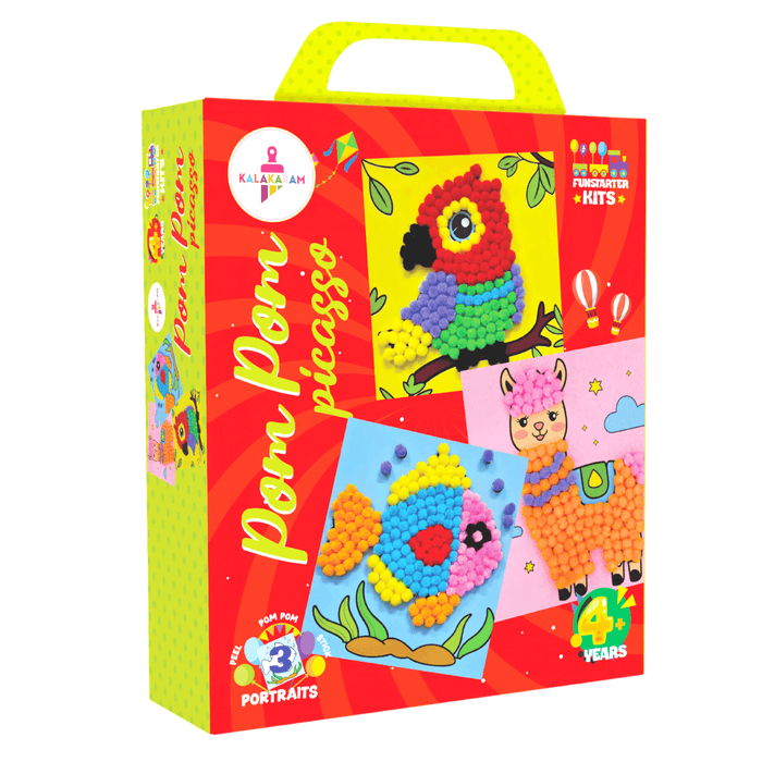 Kalakaram Pom Pom Picasso | DIY Pom Pom Art Kit