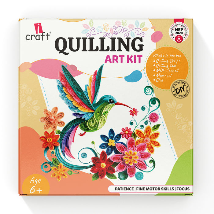 iCraft DIY Quilling Art Kit for Kids