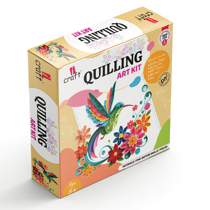 iCraft DIY Quilling Art Kit for Kids