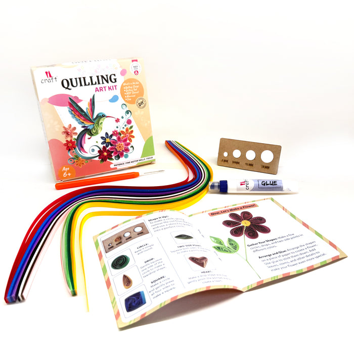 iCraft DIY Quilling Art Kit for Kids