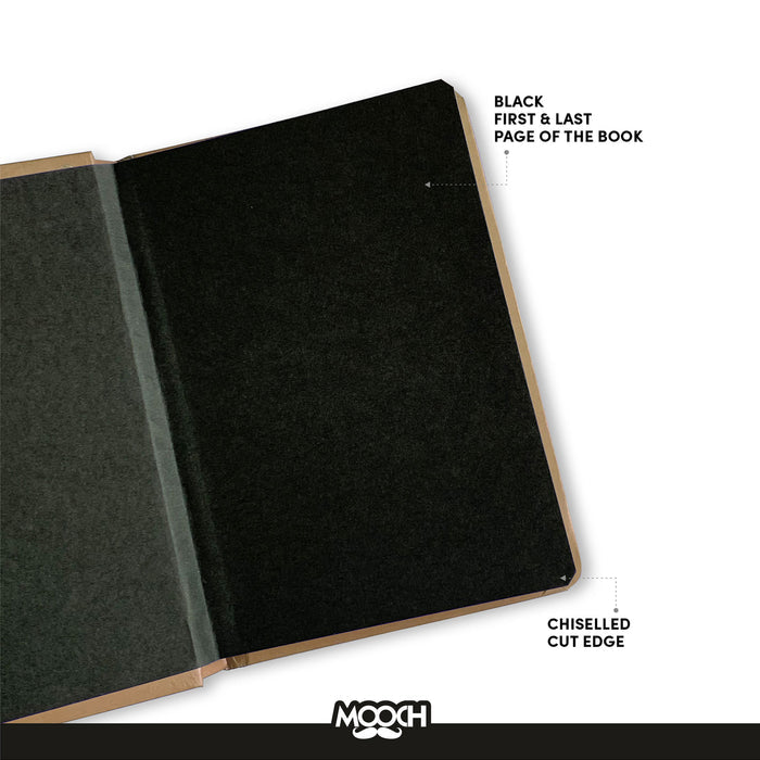 MOOCH – Rachel to My Monica A6 Plain Diary | Buff Cartridge | 120 GSM