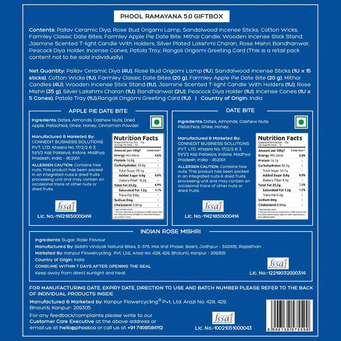 PHOOL Ramayana 5.0 Gift Box – Sacred Festive Curation of Faith & Light