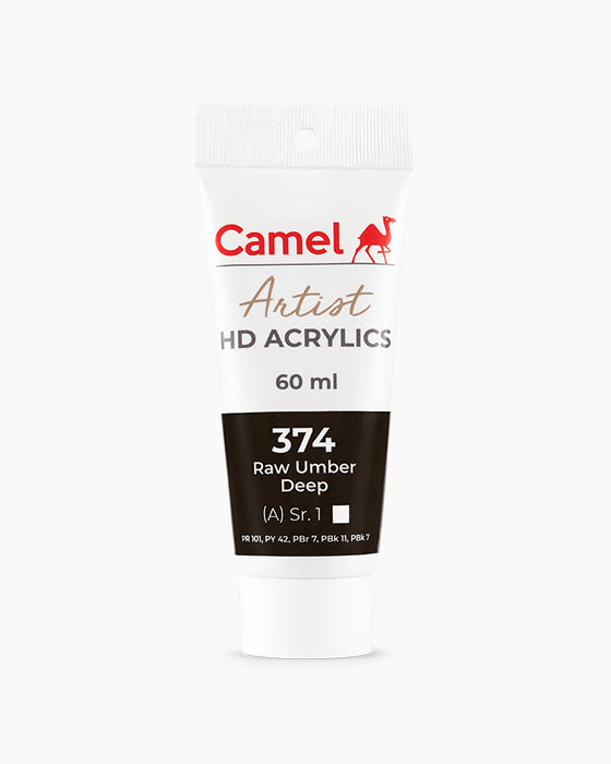 Camel - Artist HD Acrylics Colours Tubes (60 ml)