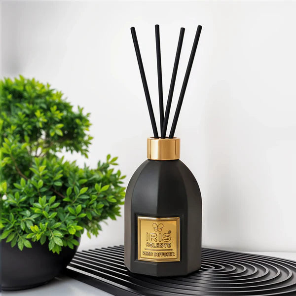 IRIS Celeste Reed Diffuser Set – Black Oudh