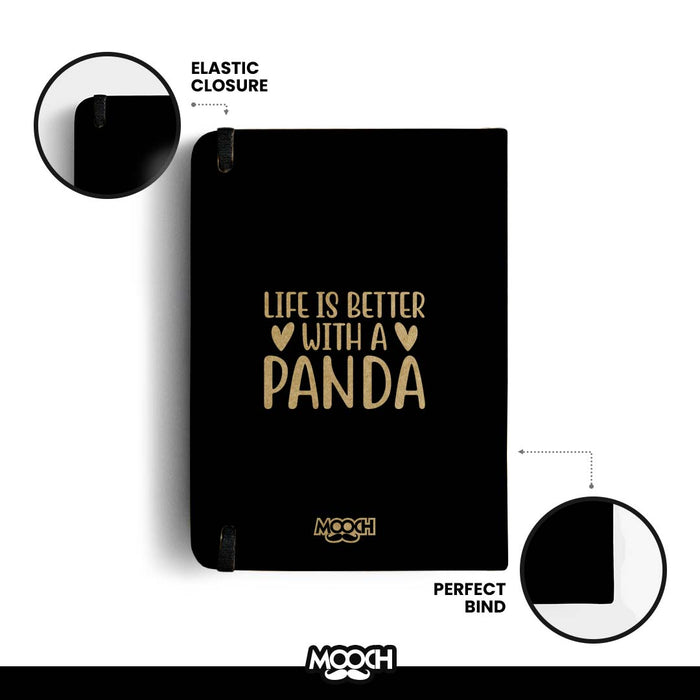 MOOCH – Seeking Panda A5 Notebook | Indian Khaki | 120 GSM