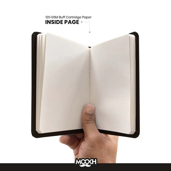 MOOCH – SEEKING PANDA A6 Notebook | Buff Cartridge | 120 GSM
