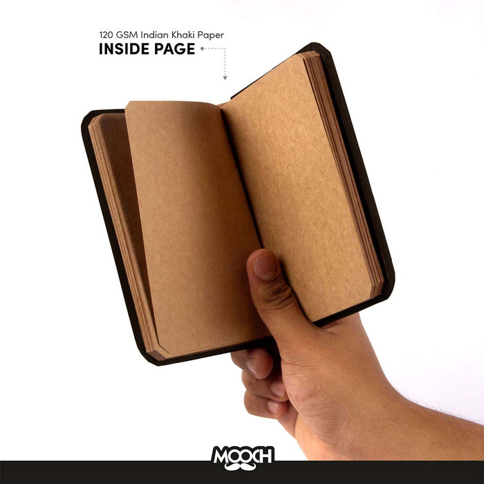 MOOCH – SEEKING PANDA A6 Notebook | Indian Khaki | 120 GSM