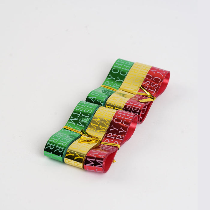 Decorative Metallic Ribbon Set - Premium Gift Wrapping & Craft Ribbons