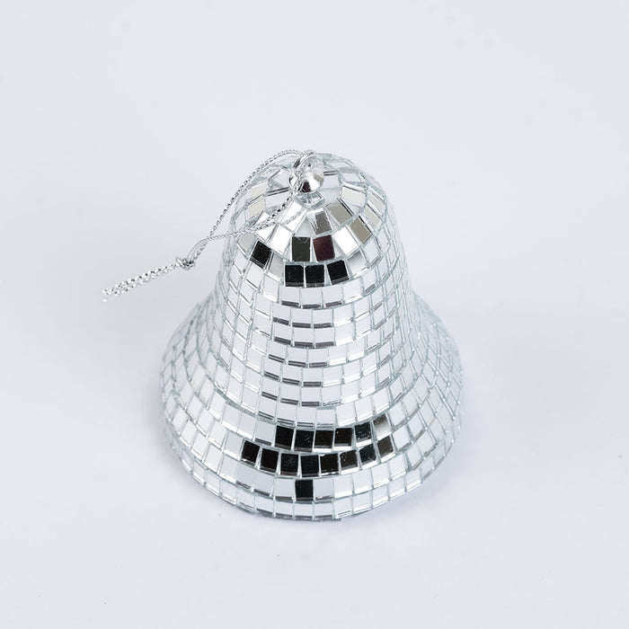 Christmas Hanging Mirror Mosaic Bell Ornament