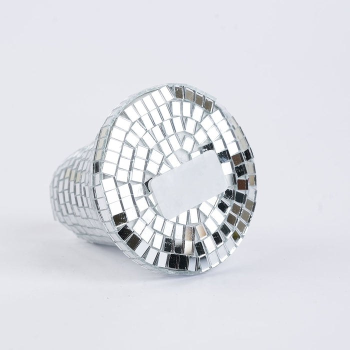 Christmas Hanging Mirror Mosaic Bell Ornament