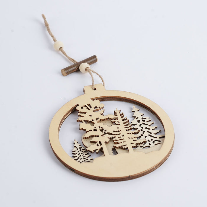 Christmas Wooden Hanging Decoration
