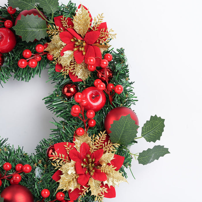 Christmas Decorative Wreath – Festive Door & Wall Hanging