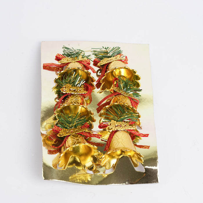 Christmas Decorative Bell Set – 6 Pcs