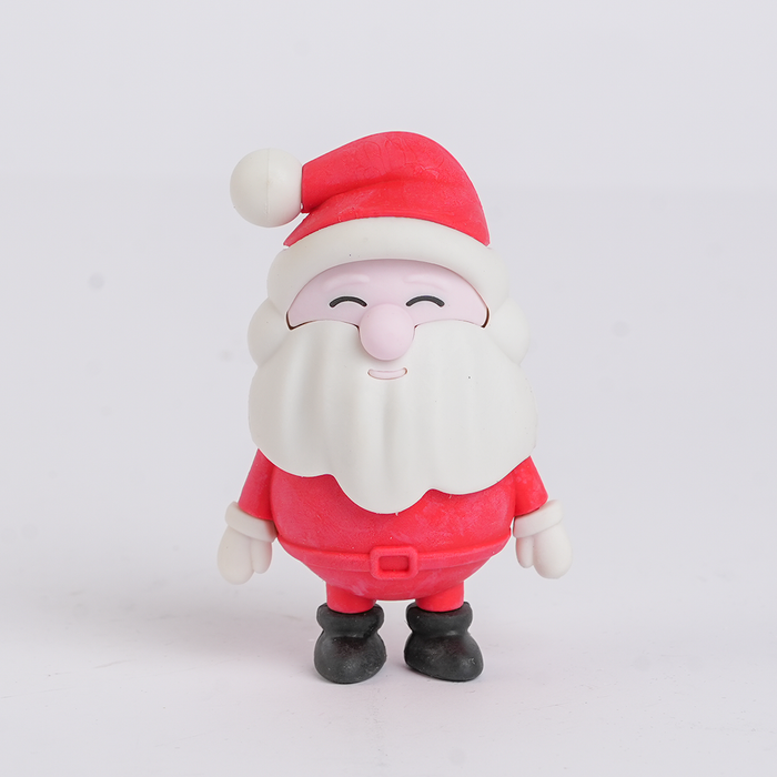 Merry Christmas Advent Calendar – 19 Pcs Eraser Set