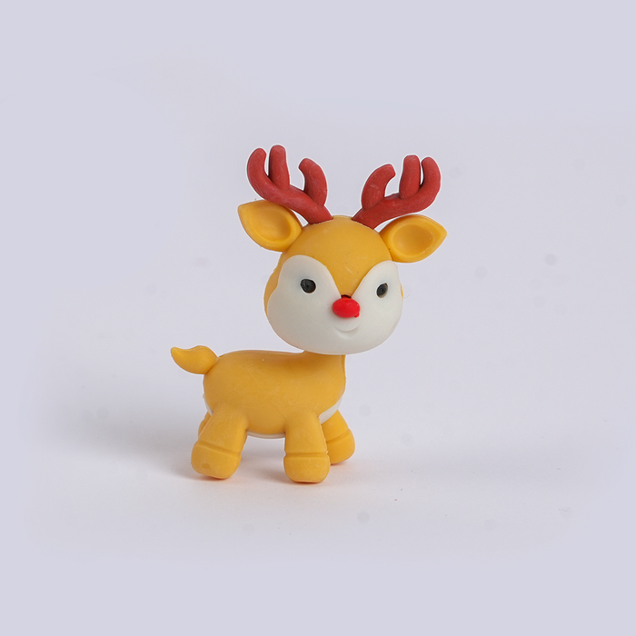 Merry Christmas Advent Calendar – 19 Pcs Eraser Set