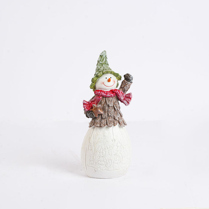 Christmas Decorative Snowman Showpiece