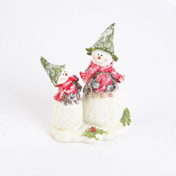 Christmas Snowman Decorative Showpiece