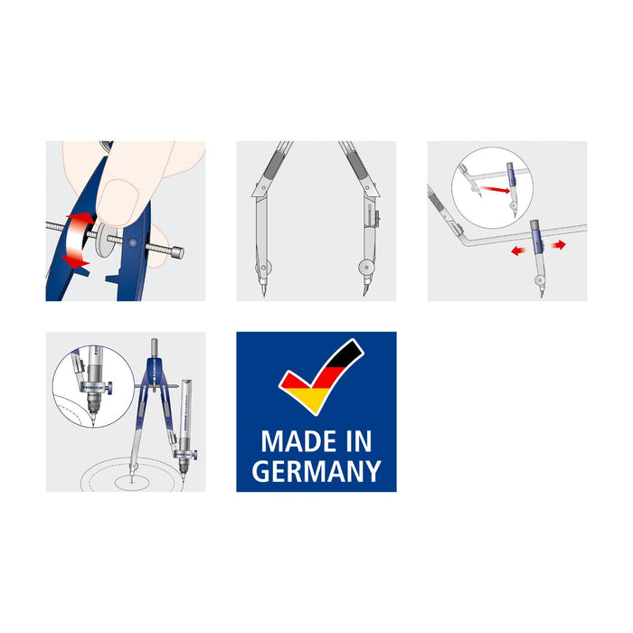 Staedtler Noris Precision Compass Set